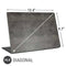 Dark Iron Grey Concrete Universal Laptop 16.6in (13.4 x 9.7in) Skin